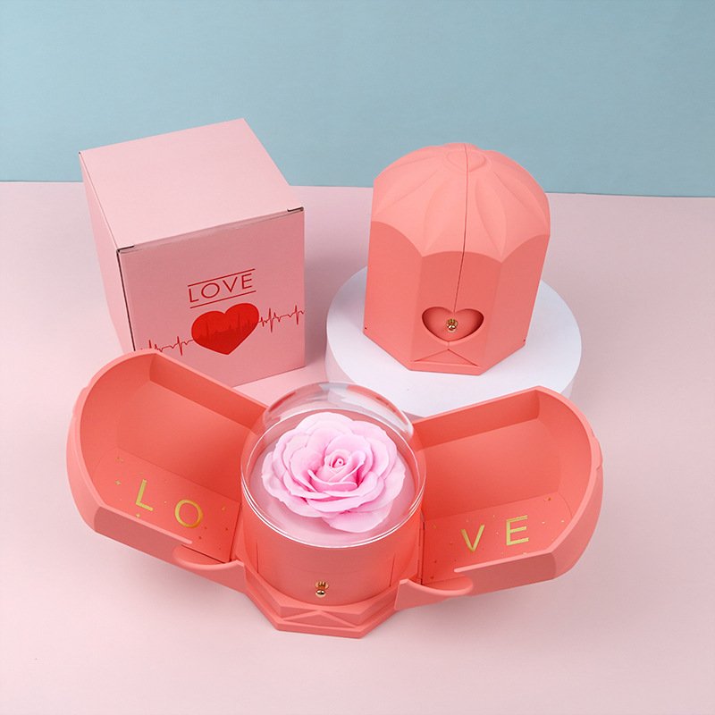 Caixa Asas & Colar Personalizado + Anel Solitário De Brinde