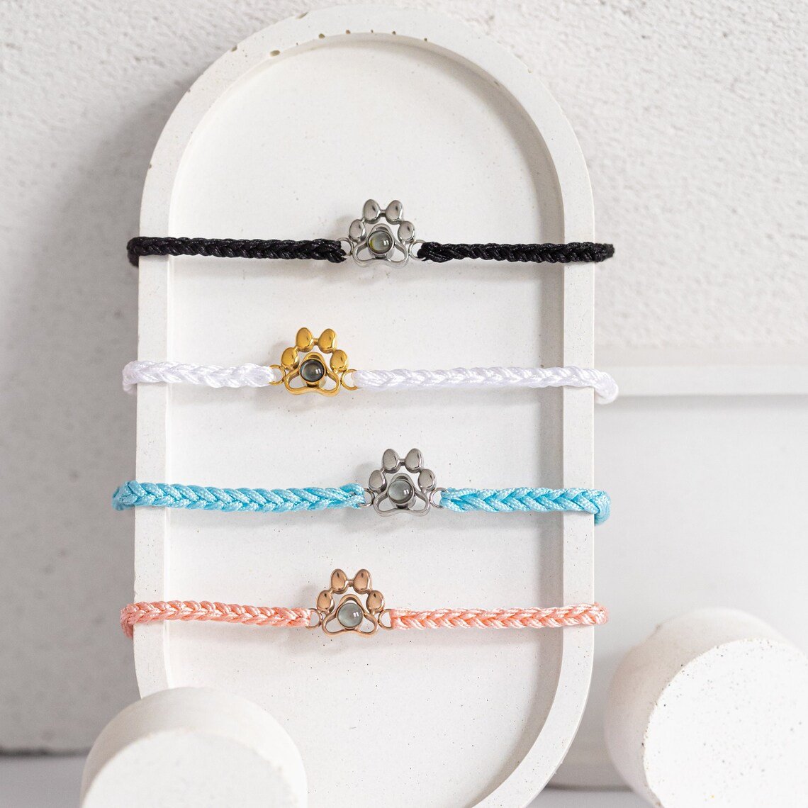 Pulseira Projeção Com Foto Pata Pet