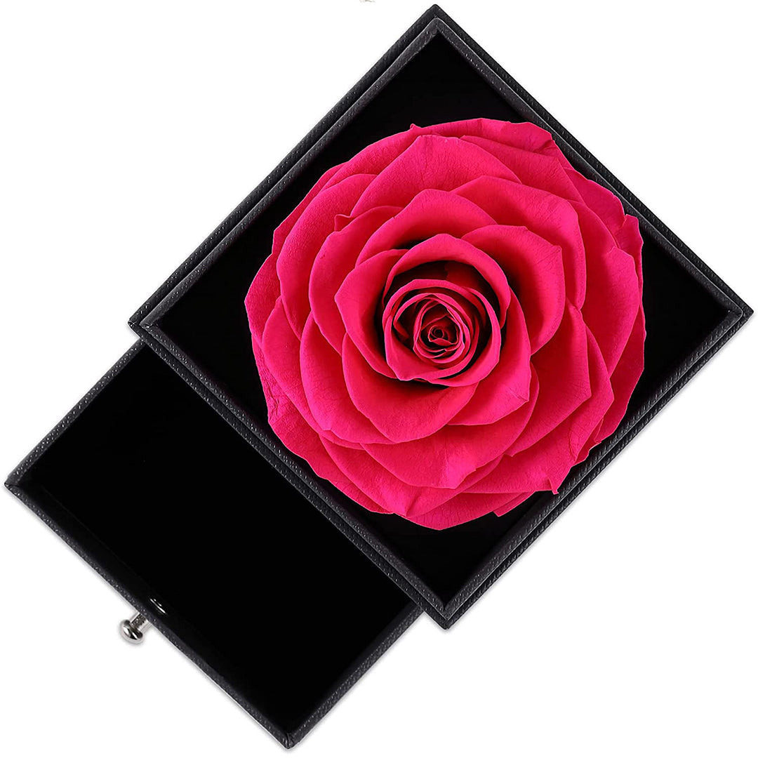 Caixa Para Presente Com Rosa