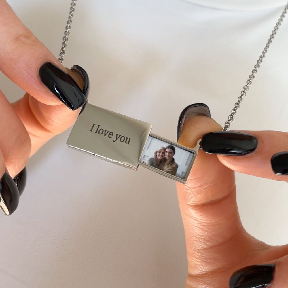 Colar Envelope com Foto