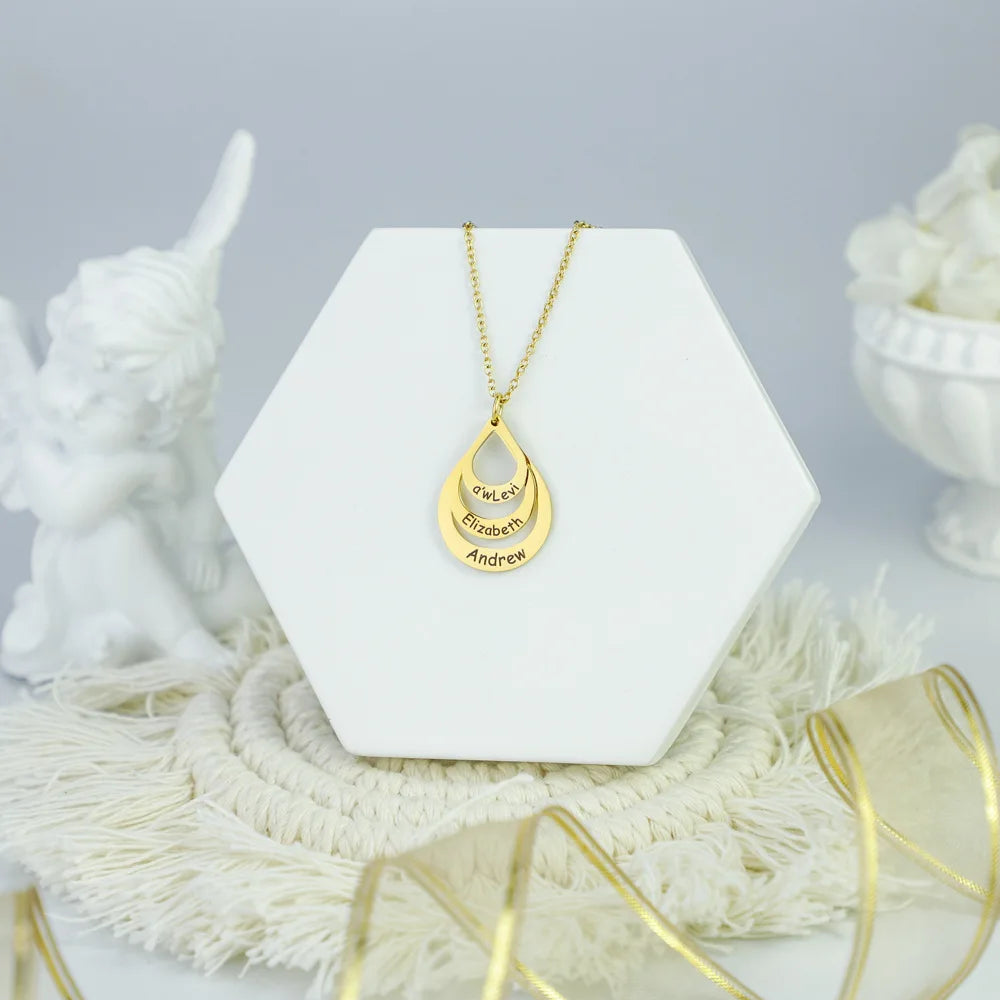 Colar Amor Fraterno Personalizável Com Nomes