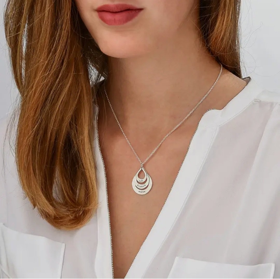 Colar Amor Fraterno Personalizável Com Nomes