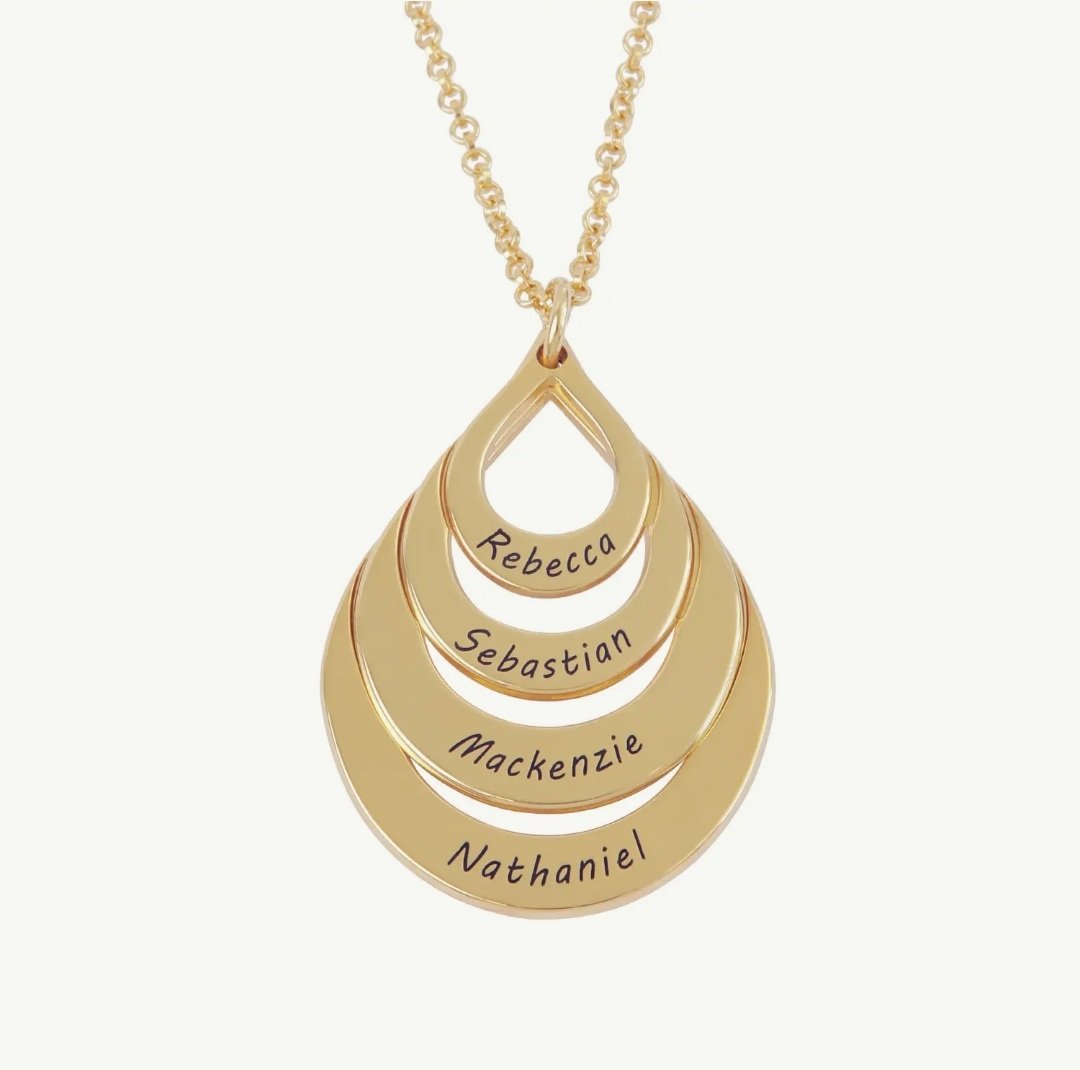 Colar Amor Fraterno Personalizável Com Nomes