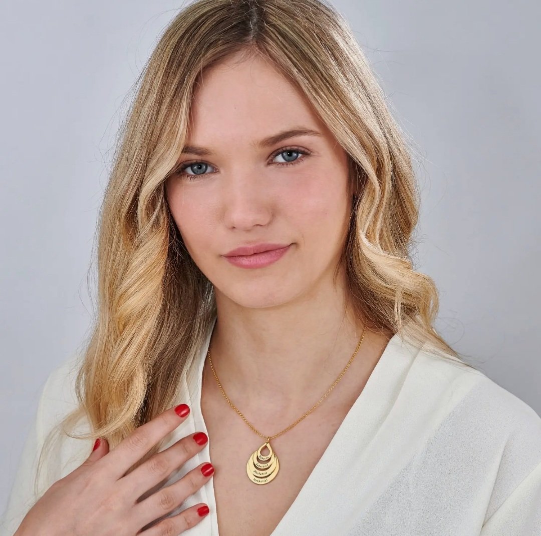 Caixa Asas & Colar Pingo Personalizado Com Nomes