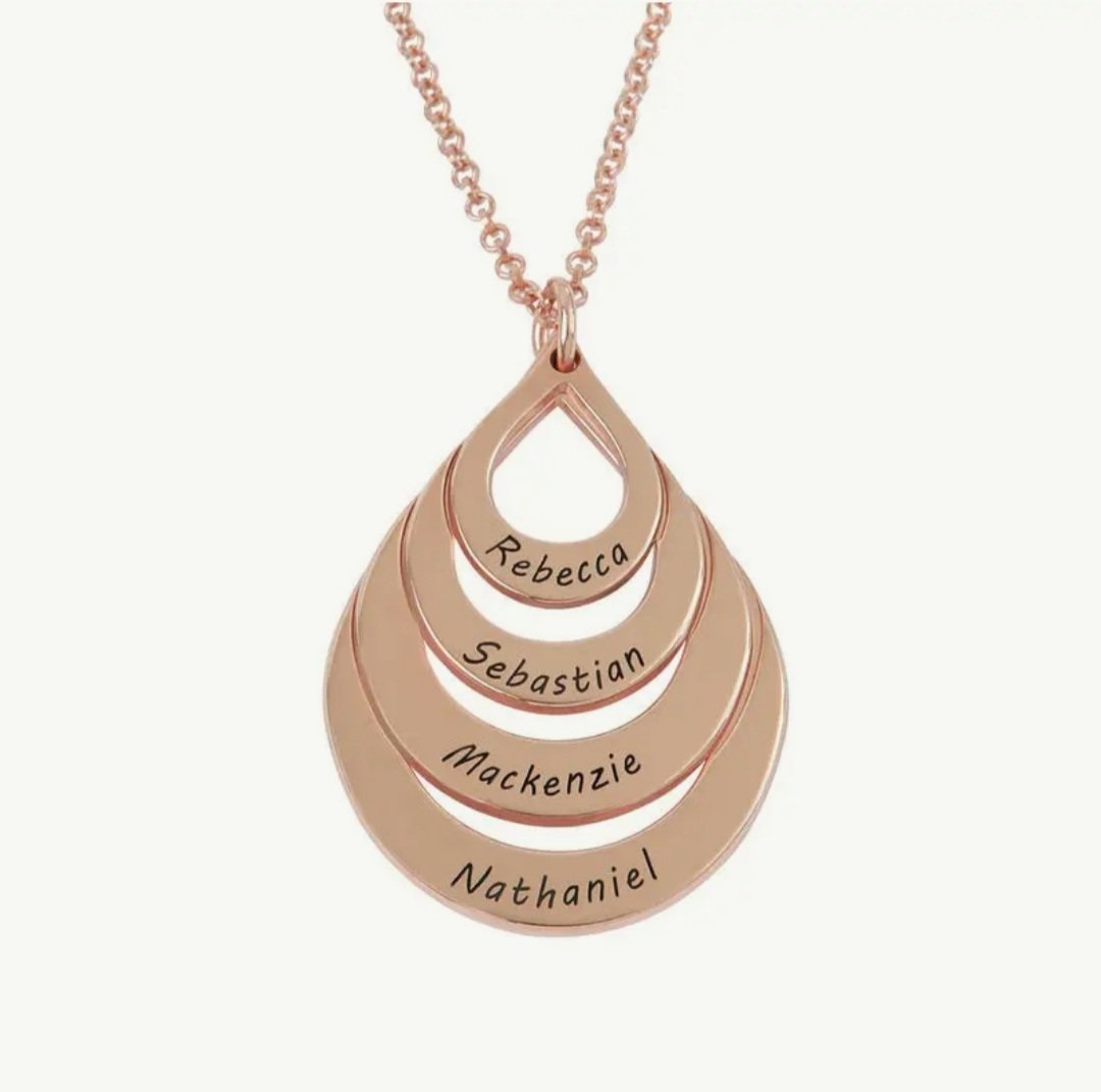 Colar Amor Fraterno Personalizável Com Nomes