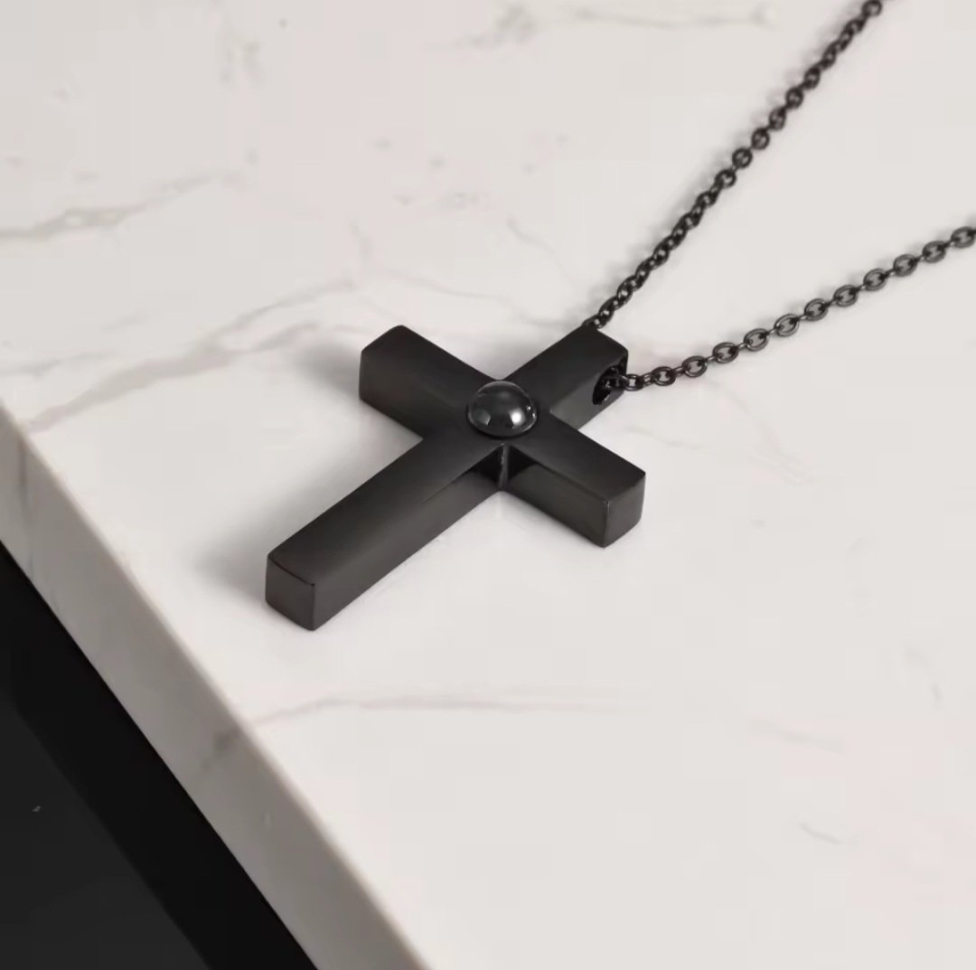 Colar Cruz Projeção Masculino