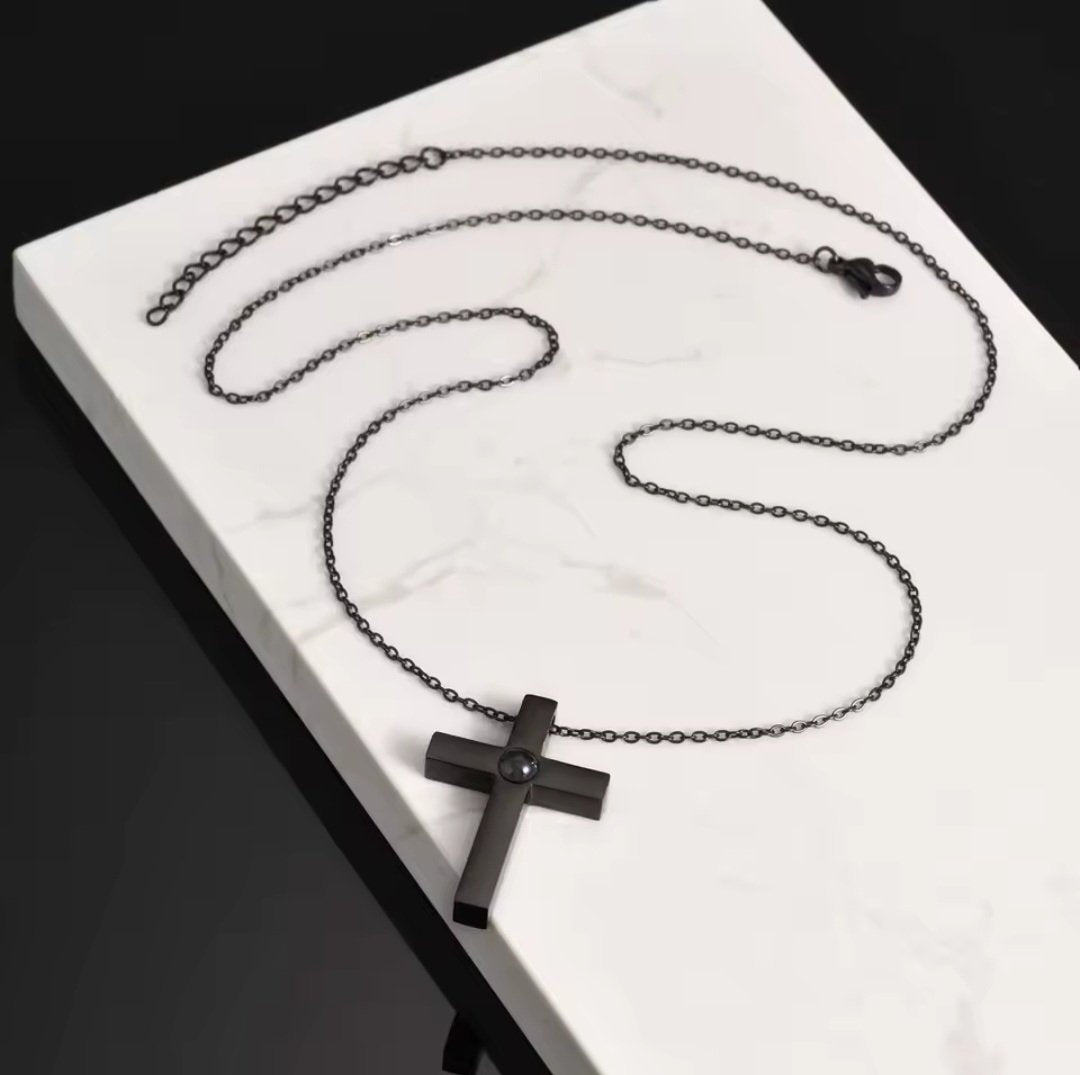 Colar Cruz Projeção Masculino