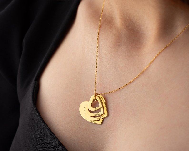 Caixa Asas & Colar Amor Fraterno Personalizado Com Nomes