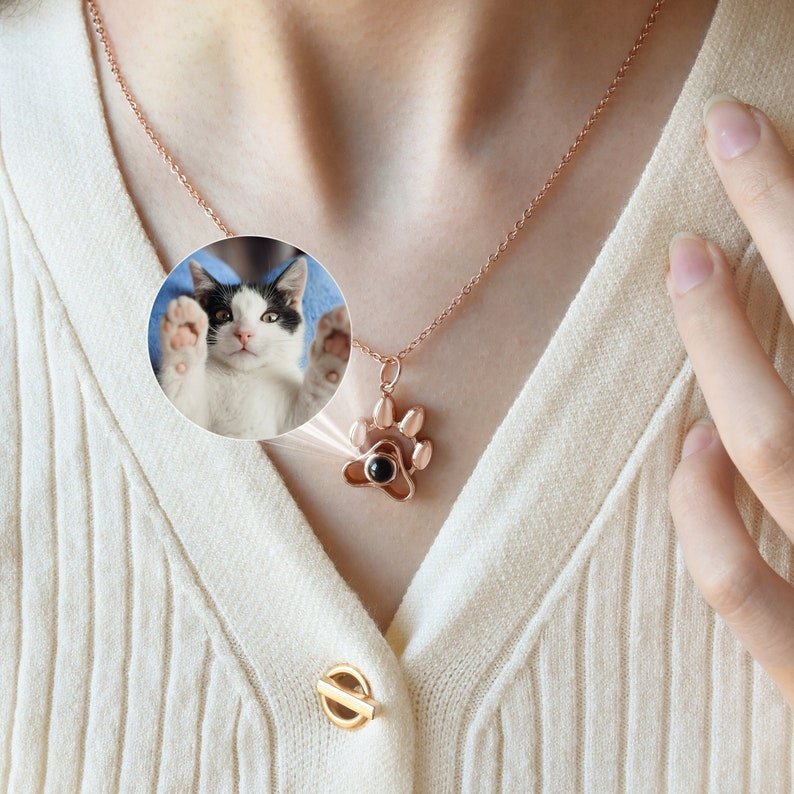 Colar Amor Pet Projeção Com Foto