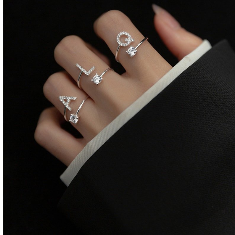 Anel Personalizado Com Iniciais