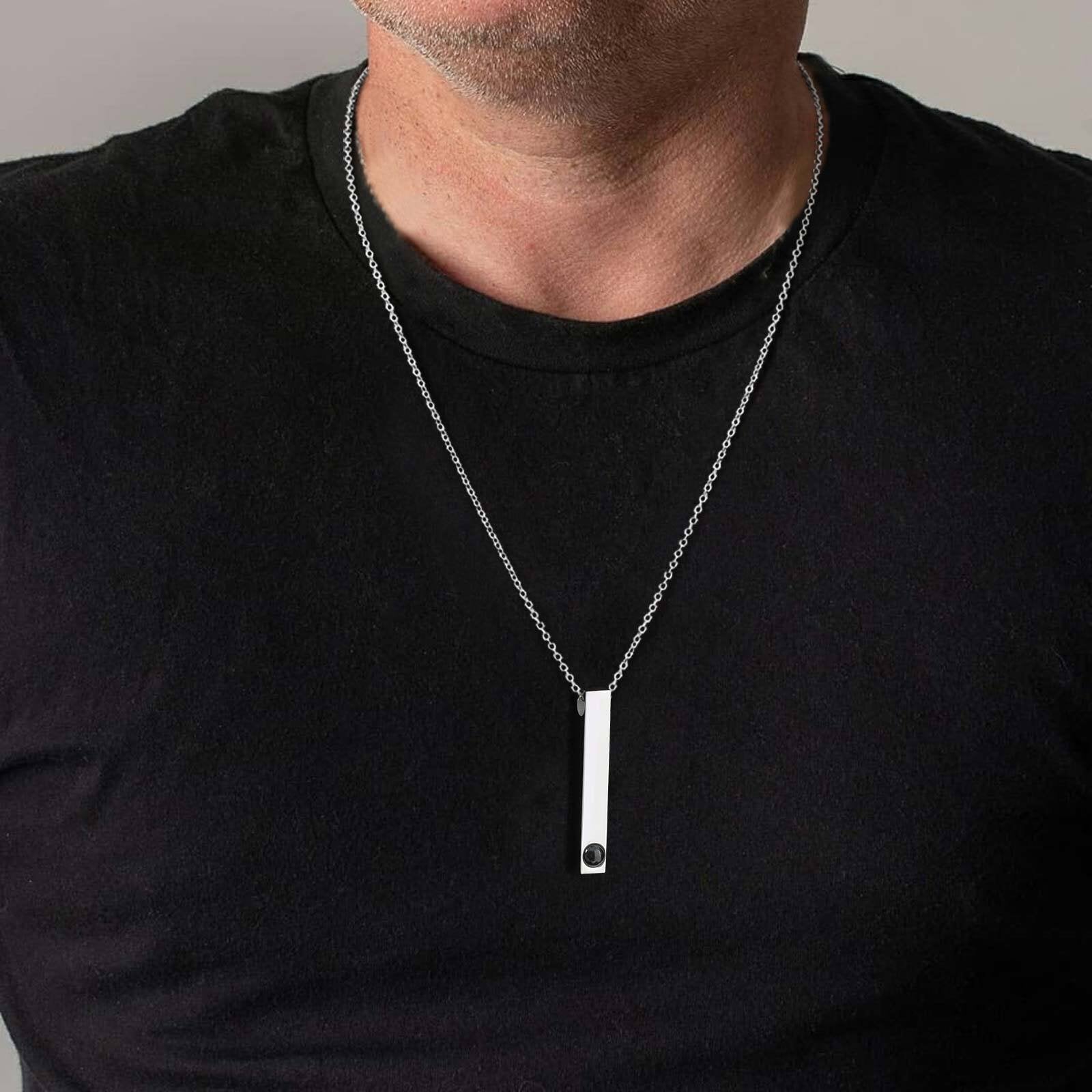 Colar Barra Projeção De Foto