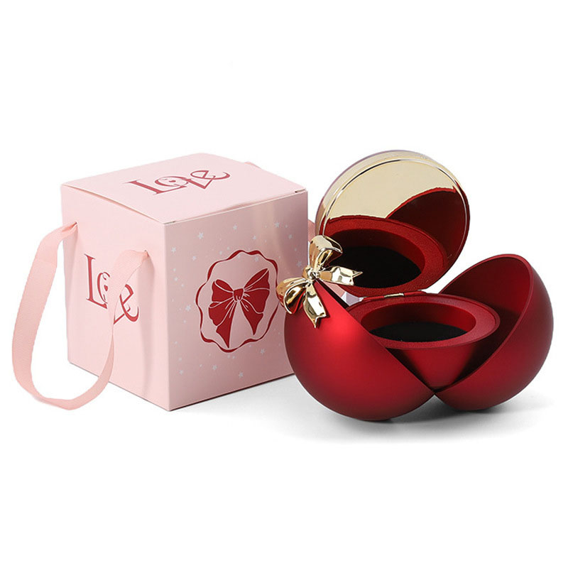 Caixa Laço Eterno & Colar Corações Personalizados