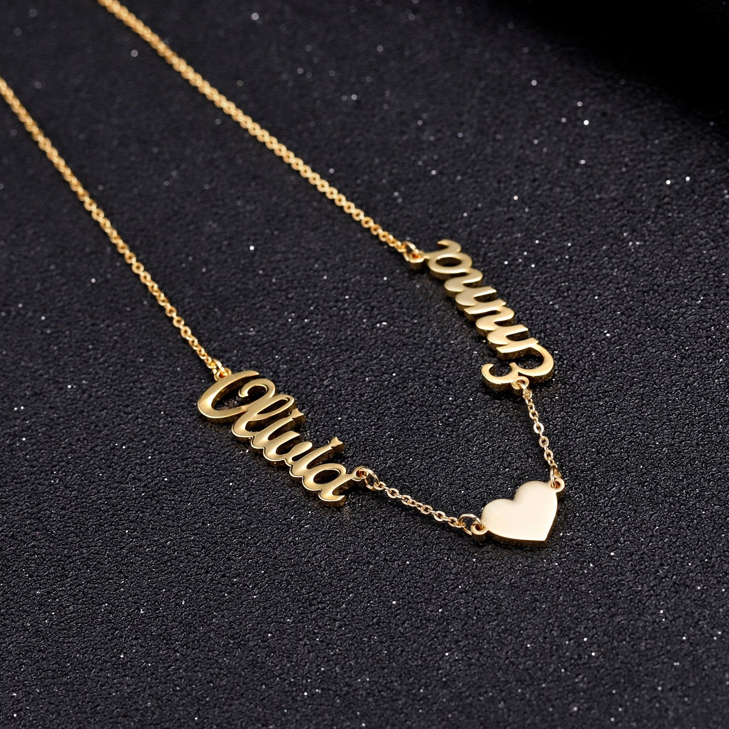 Colar Com Duplos Nomes