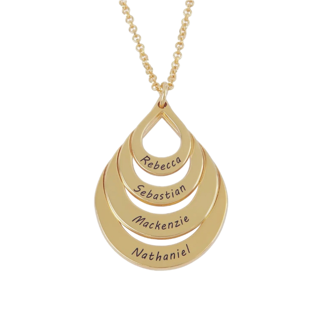 Colar Amor Fraterno Personalizável Com Nomes