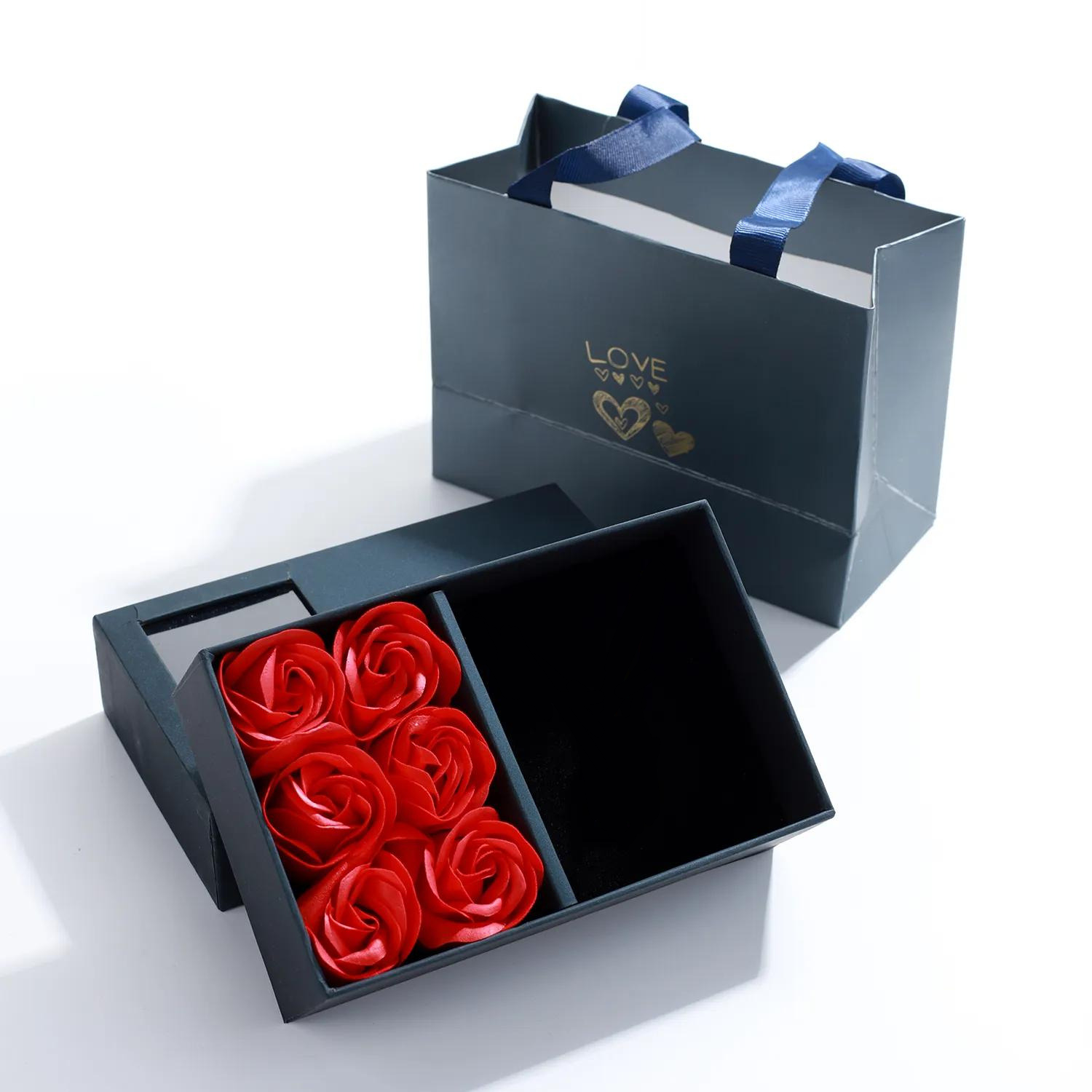 Caixa Para Presente 6 Rosas