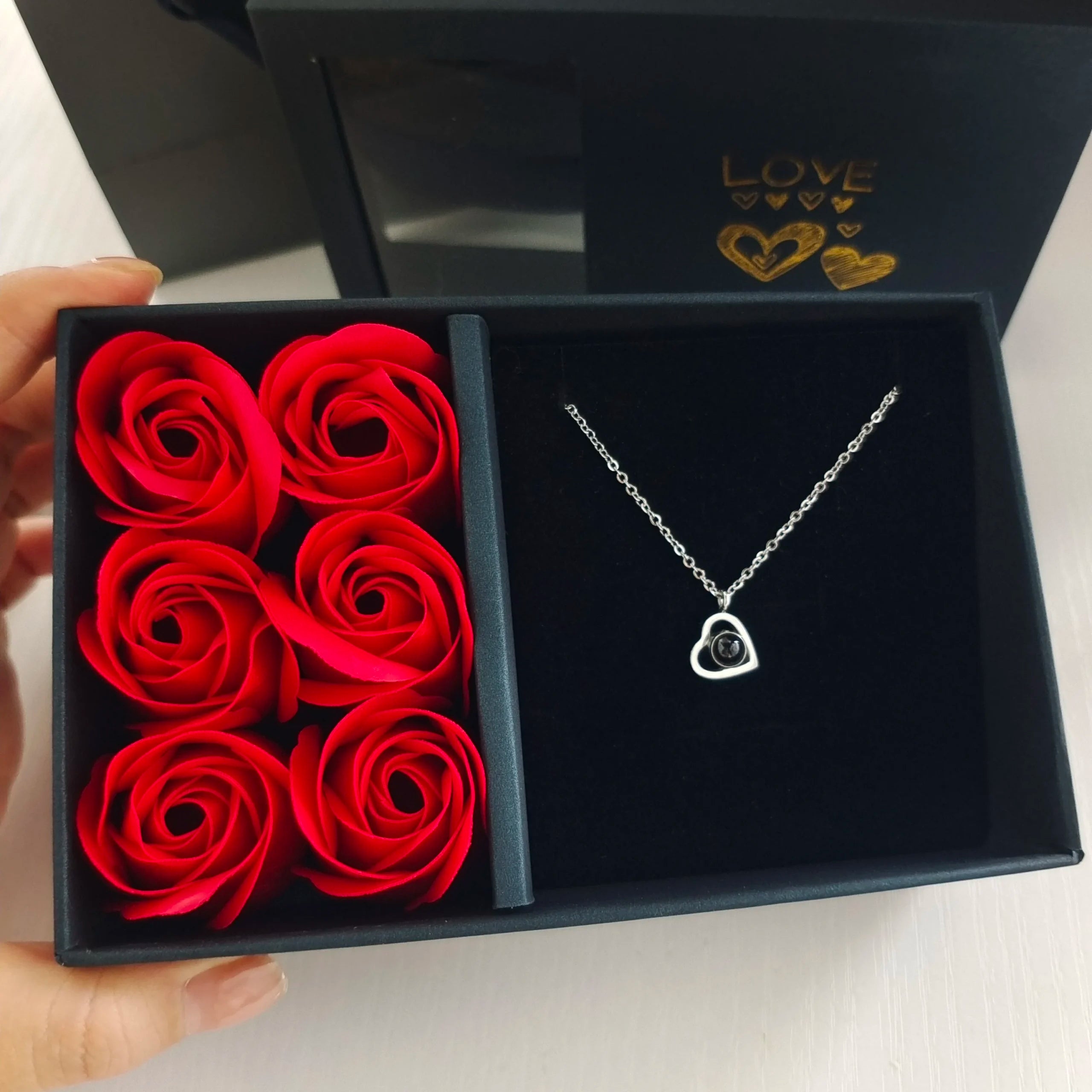 Colar Personalizado Com Foto + Caixa