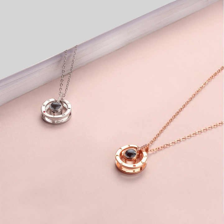 Colar Projeção Eu Te Amo Em 100 Idiomas