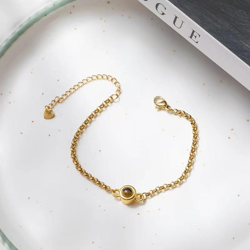 Pulseira Projeção Com Foto Feminina