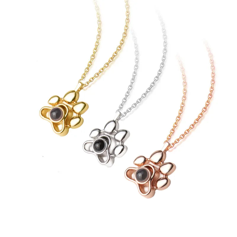 Colar Amor Pet Projeção Com Foto