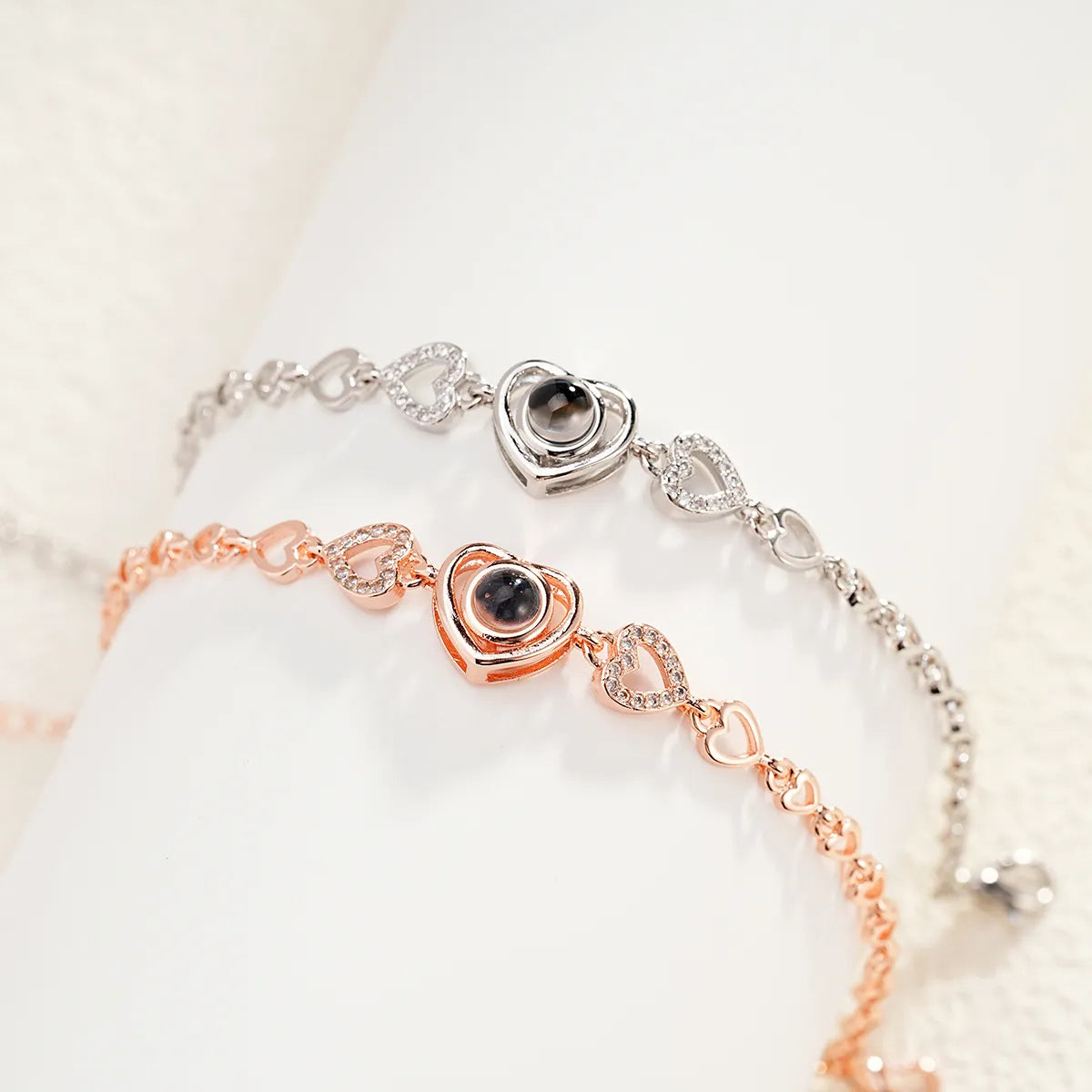 Pulseira Love Com Projeção De Foto