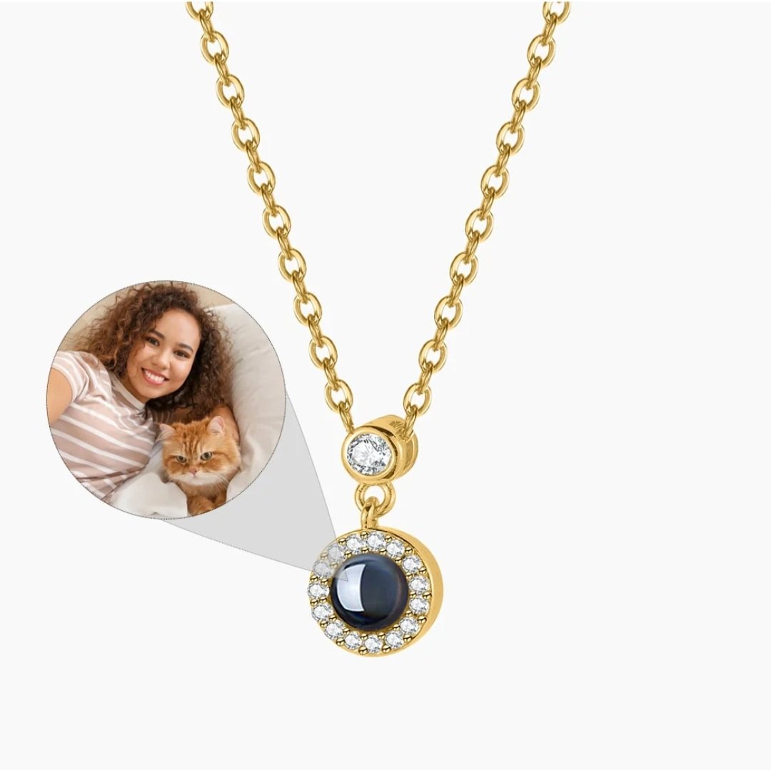 Colar Amor Projeção Com Foto