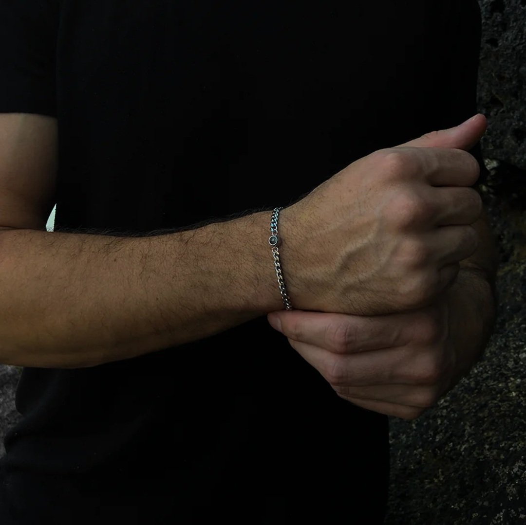 Pulseira Projeção Com Foto Masculina