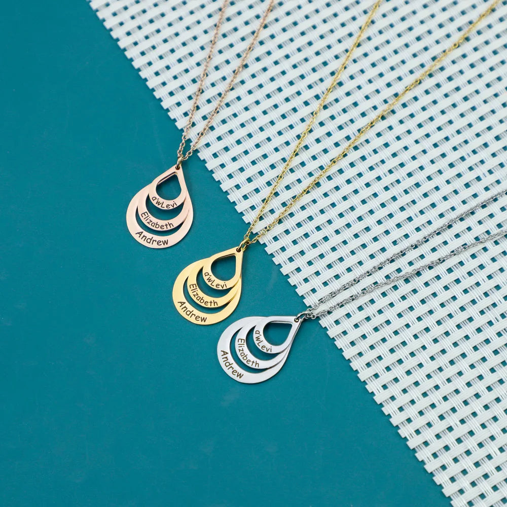 Colar Amor Fraterno Personalizável Com Nomes