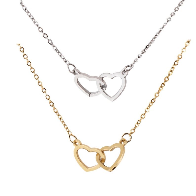 Colar de Coração Com Nomes