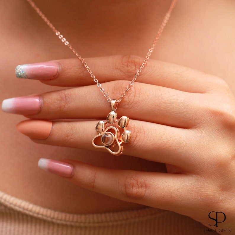 Colar Amor Pet Projeção Com Foto