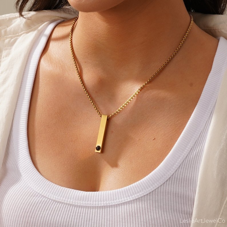 Colar Barra Projeção De Foto