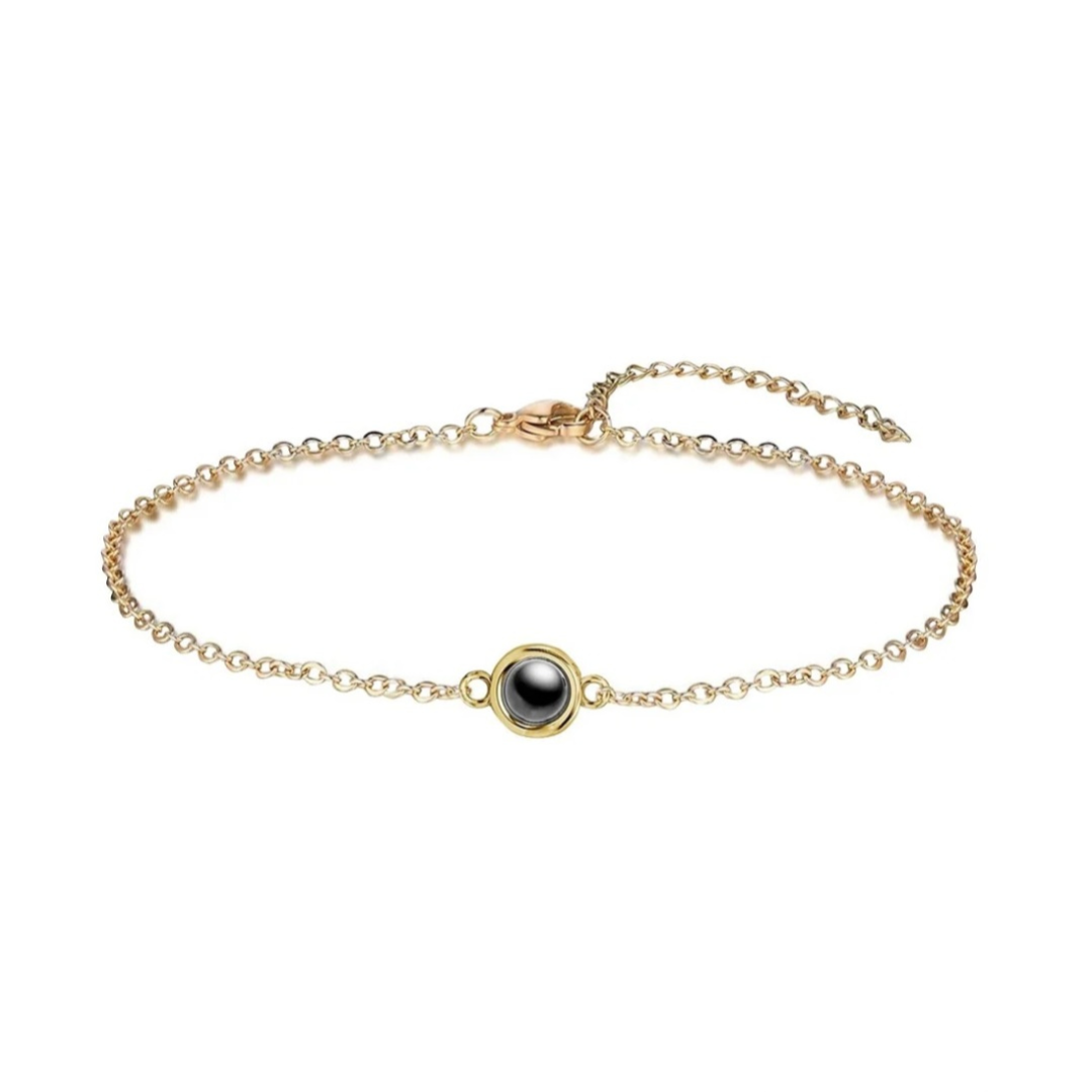 Pulseira Projeção Com Foto Feminina